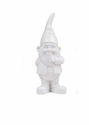 Gift-Zwerg M Weiß