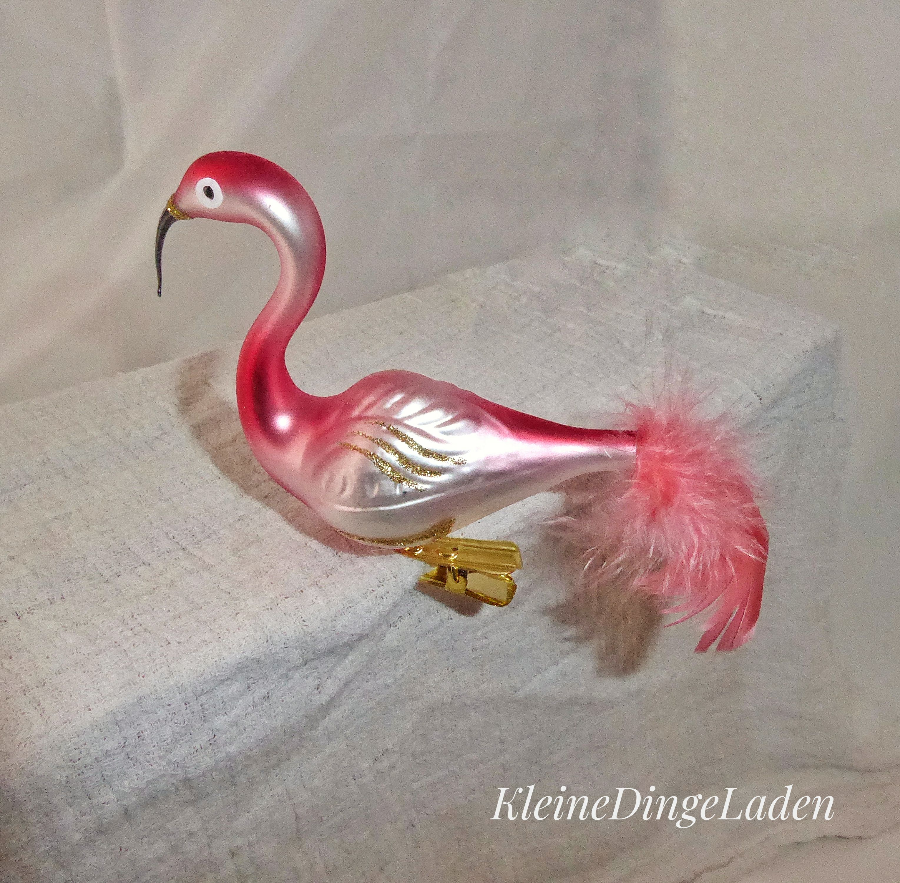 Christbaumschmuck Flamingo