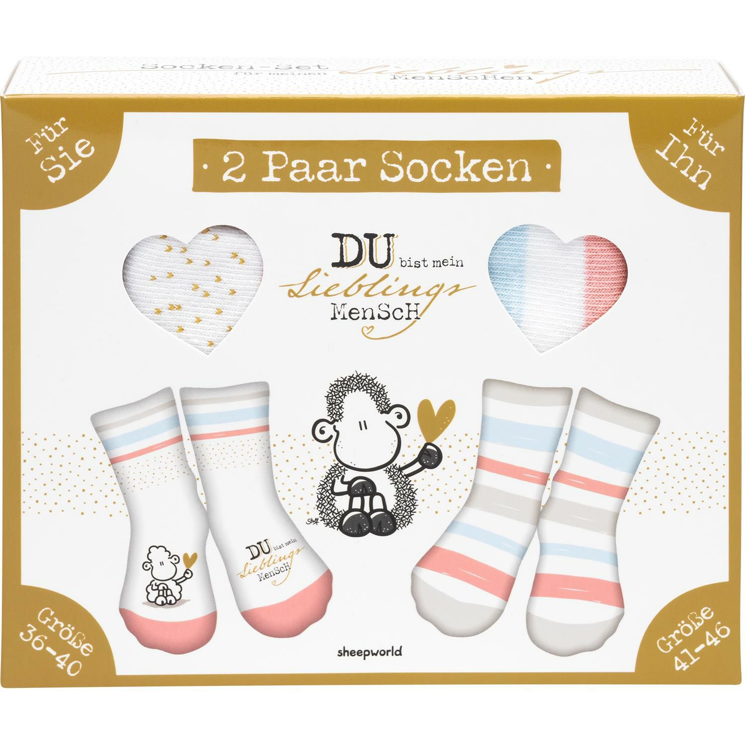Partnersocken Du bist mein Lieblingsmensch