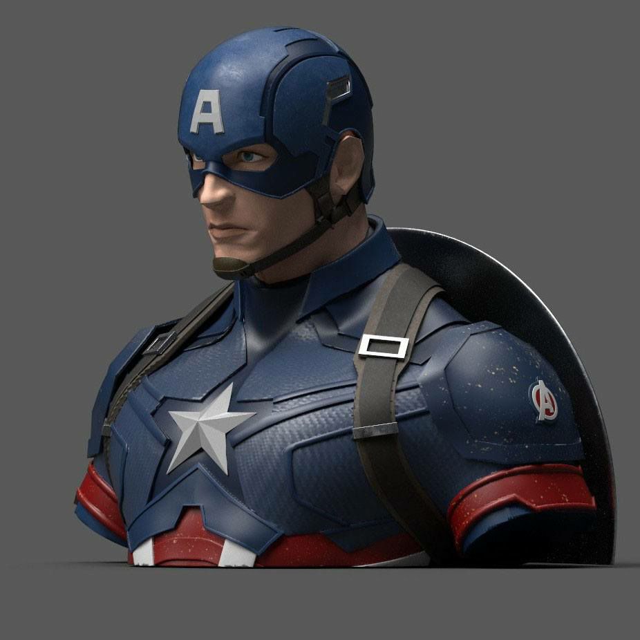 Spardose Marvel Capitain Amerika