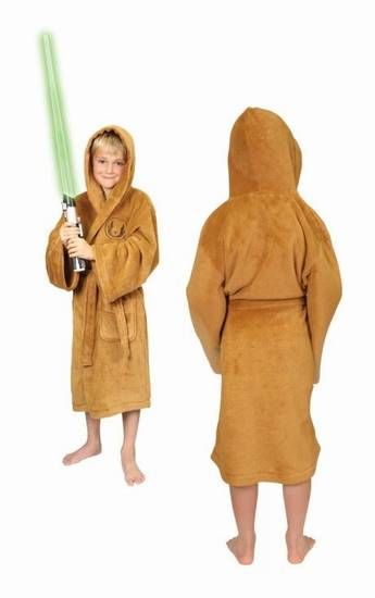 Star Wars Kids Fleece-Bademantel Jedi Kindergröße M