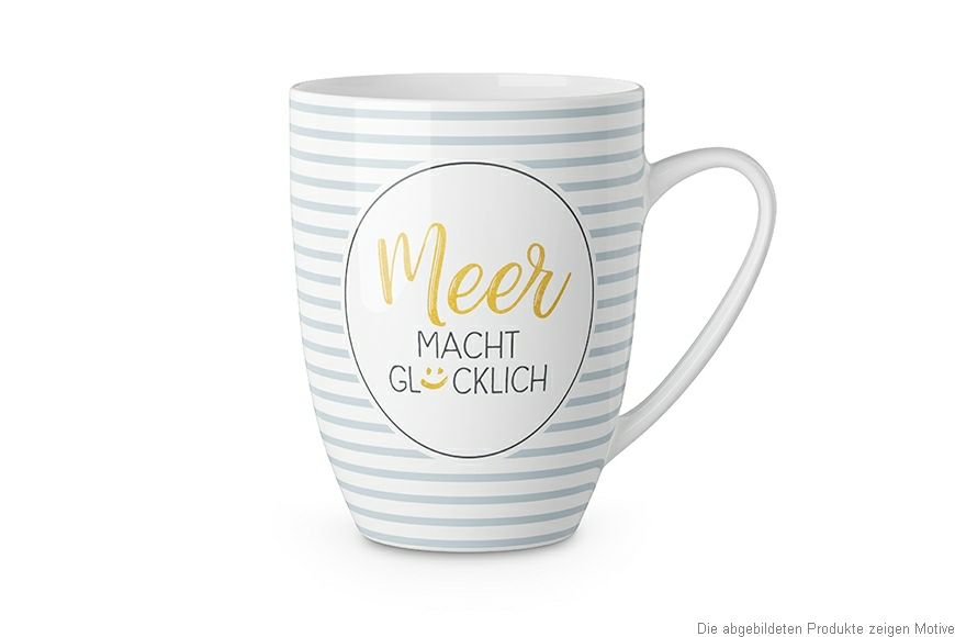 Becher für Dich Meer macht glücklich