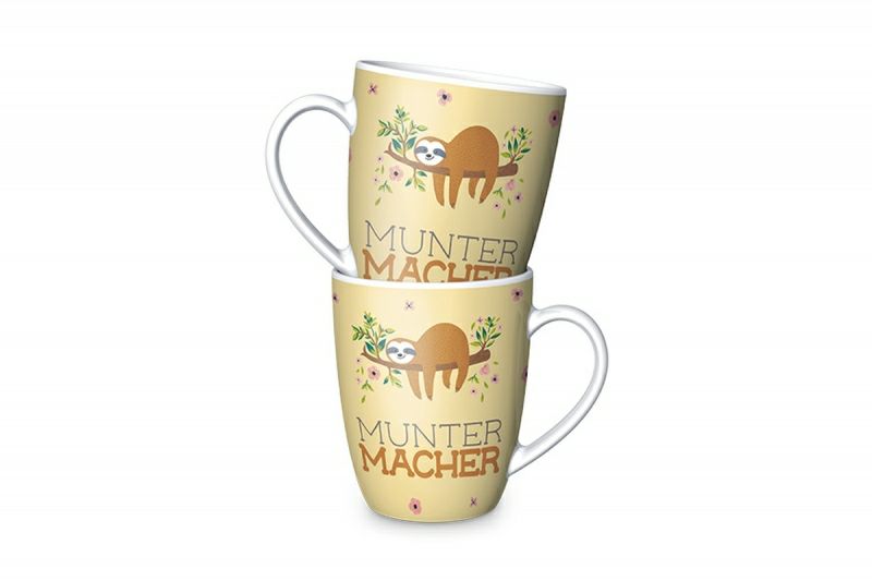 Geschenk für Dich Becher Faultier