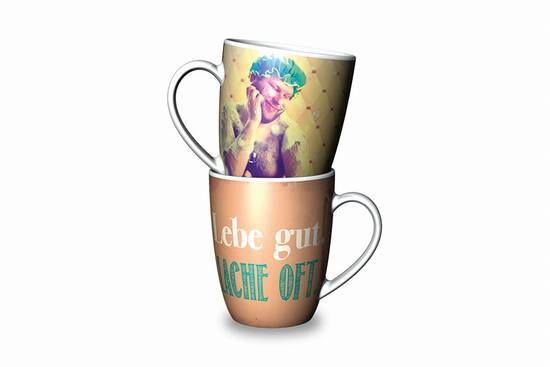 Becher Lebe gut Lache oft