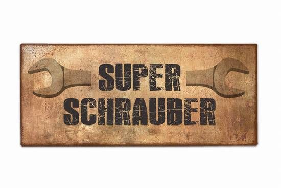Schild Super Schrauber