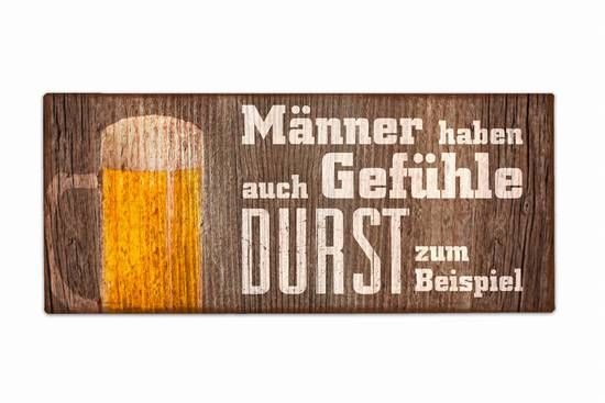 Schild Männer Gefühle
