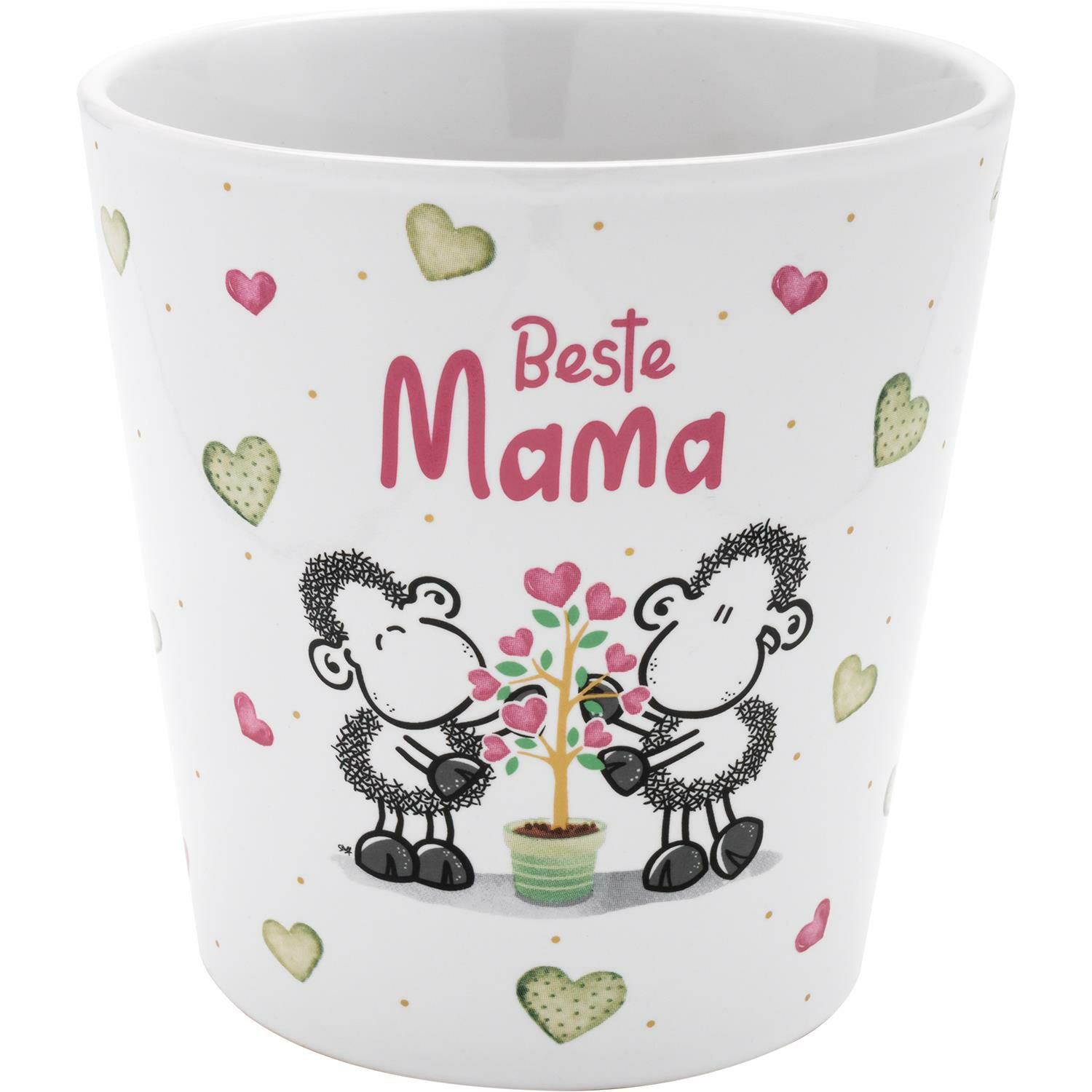 Blumenübertopf Beste Mama
