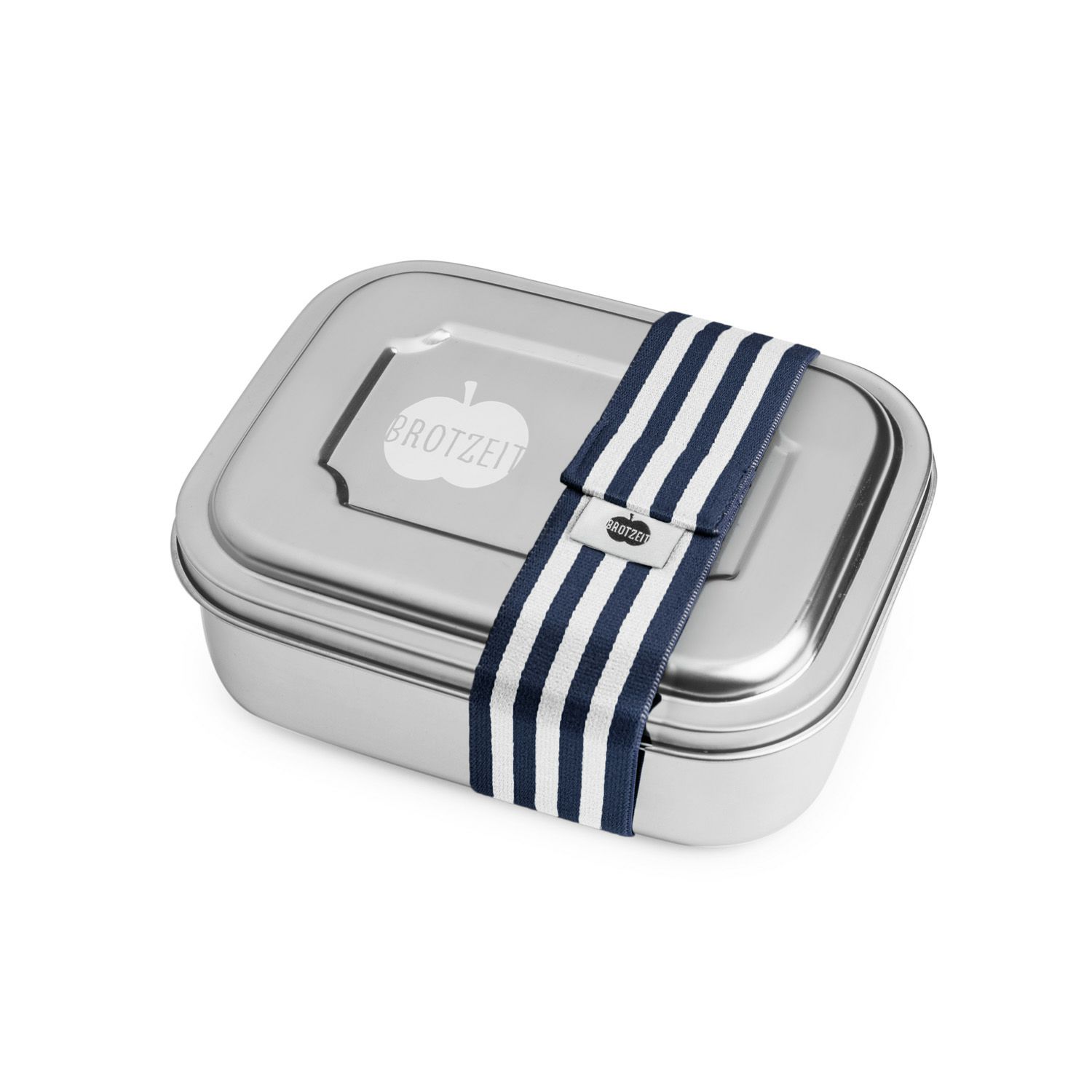 Brotzeit Zweier Lunchbox Streifen blau