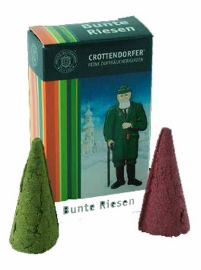 Räucherkerzen  - Bunte Riesen