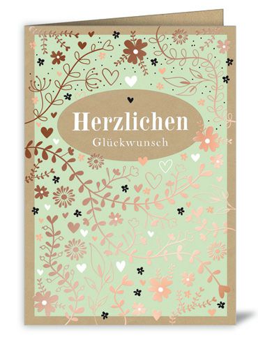 Copper Charm Herzlichen Glückwunsch