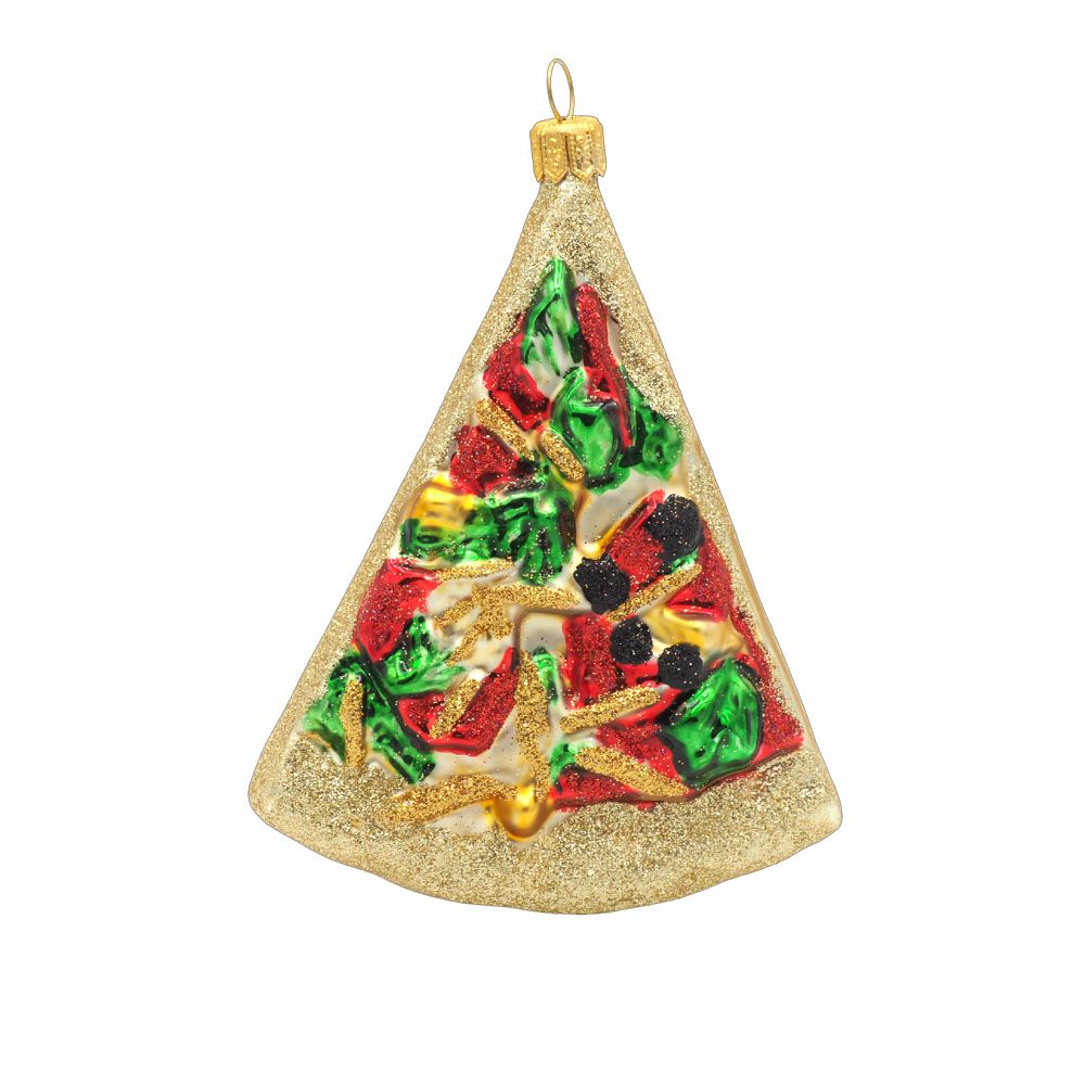 Christbaumschmuck Pizzastück