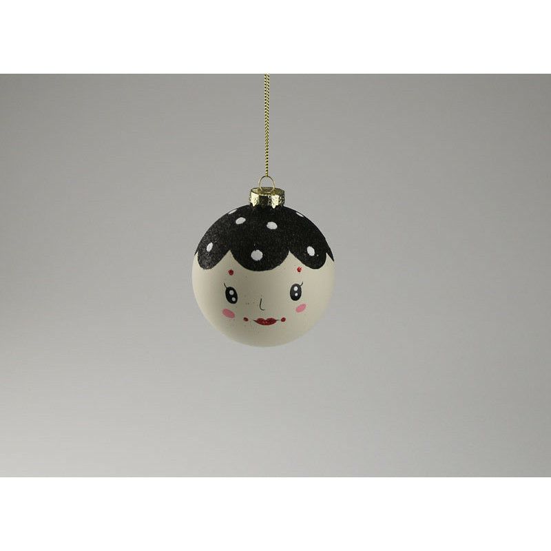 Glas Christbaumkugel Mädchen