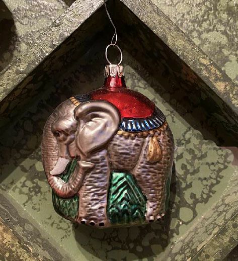 Glashänger Elefant Anva