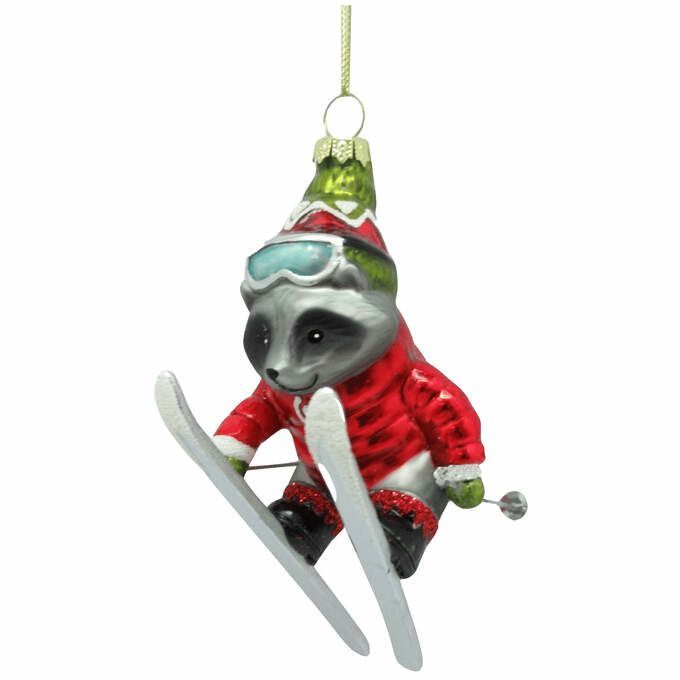 Glashänger Skispringer Waschbär