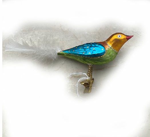 Christbaumschmuck Vogel Türkisling