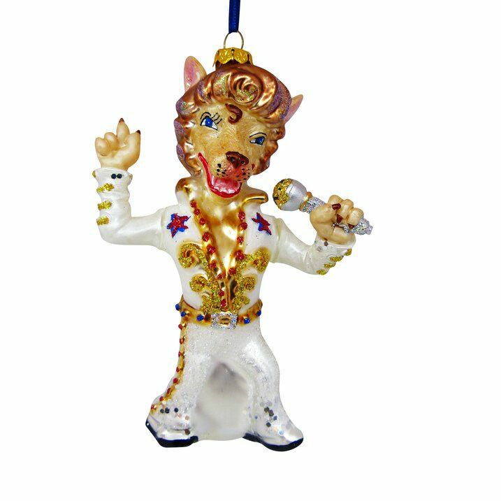 X-Mas Hänger Wolf Elvis