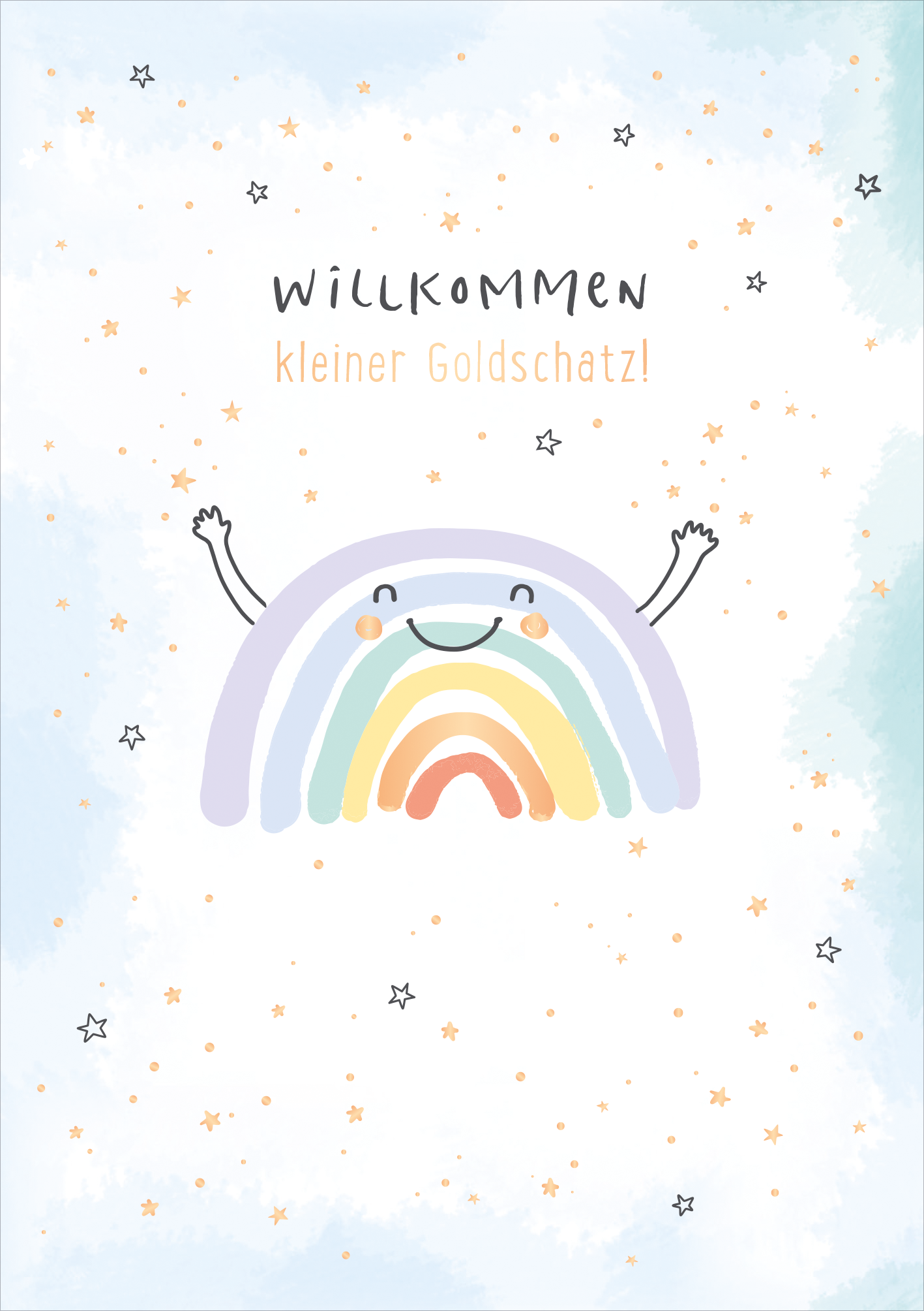 Willkommen kleiner Goldschatz! 