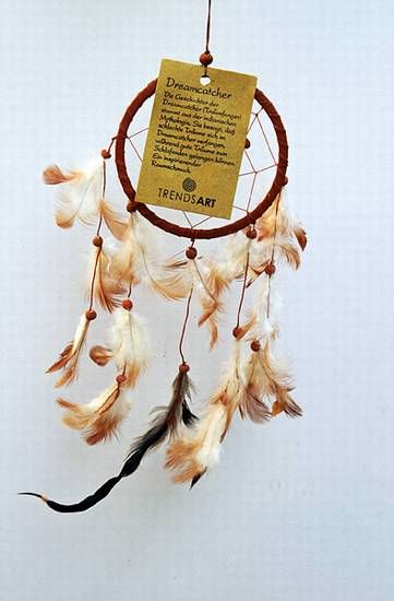 Traumfänger Leder klein