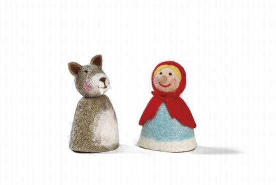 Eierwärmer Rotkäppchen und der Wolf