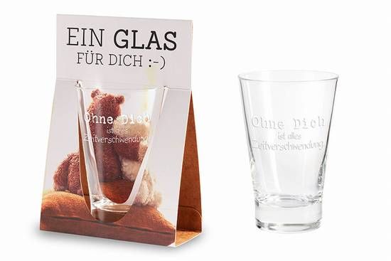 TRINKGLAS OHNE DICH