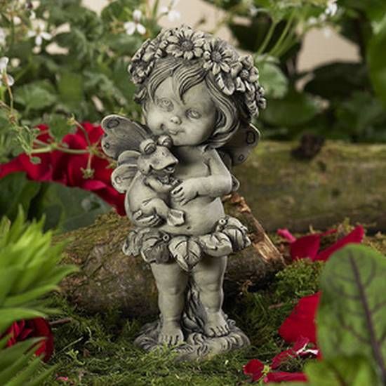 Elfe Lalula mit Frosch