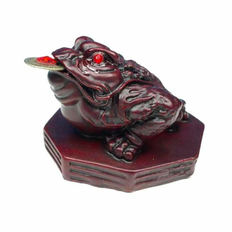 Feng Shui Frosch rot