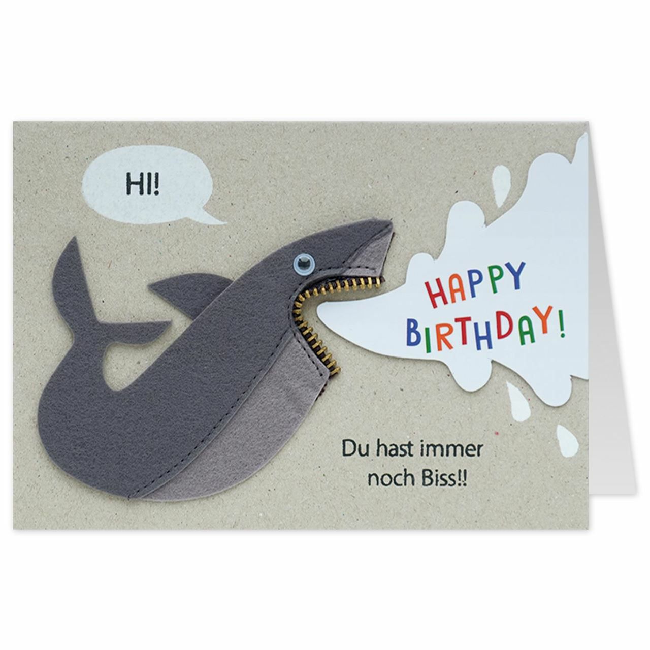 Filzkarte Hi-Fisch