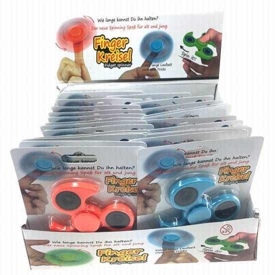  Finger Kreisel Deluxe sortiert