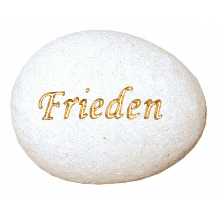 Flussstein Frieden