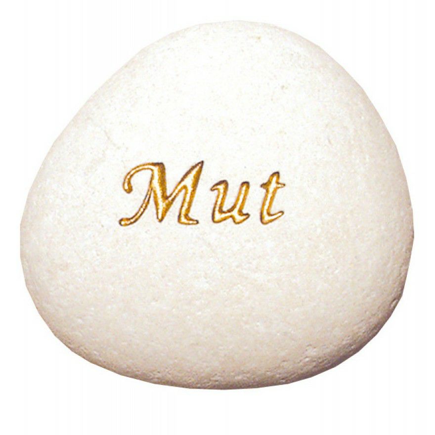 Flussstein Mut