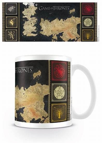 Game of Thrones Tasse Map
