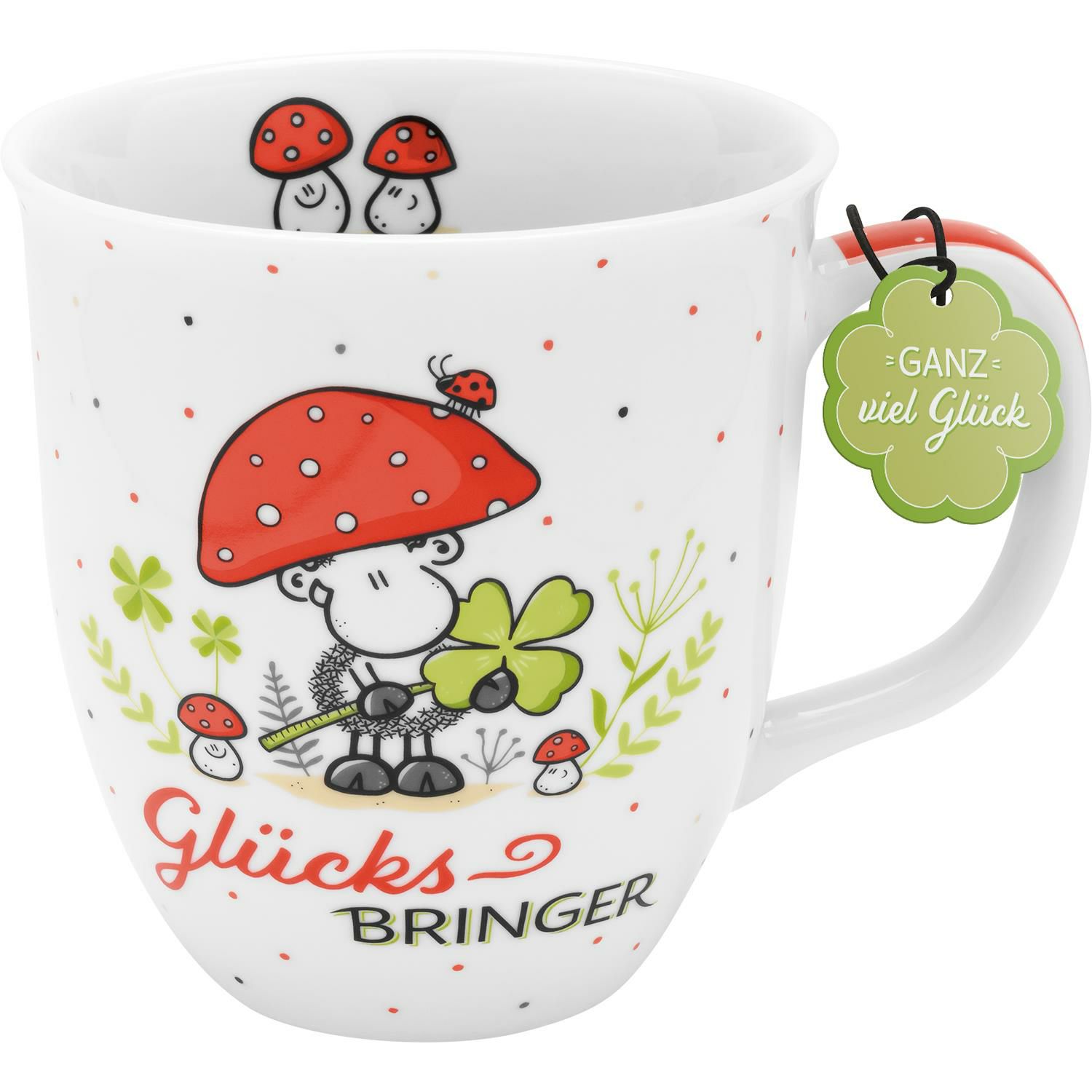 Sheepworld Tasse Glücksbringer