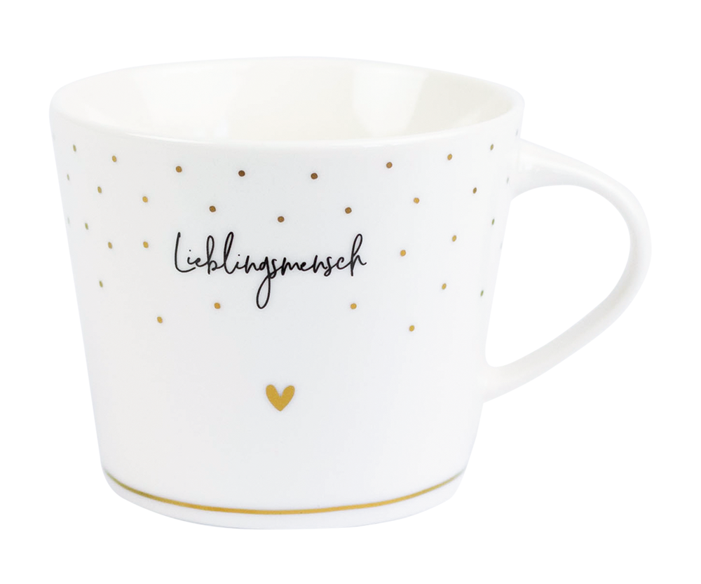 Goldstücke Tasse Lieblingsmensch