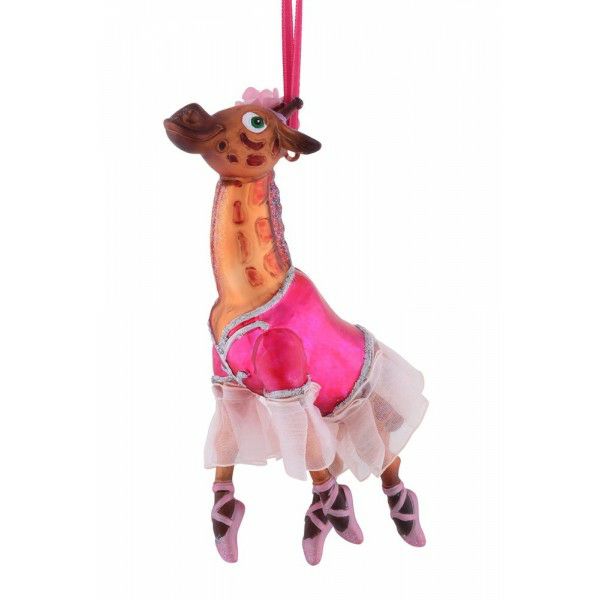Hänger Giraffe Ballerina pink
