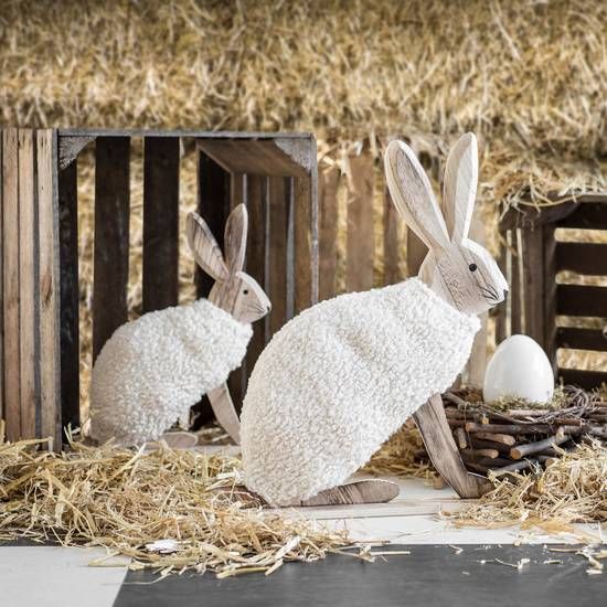 Hase im Wollkleid