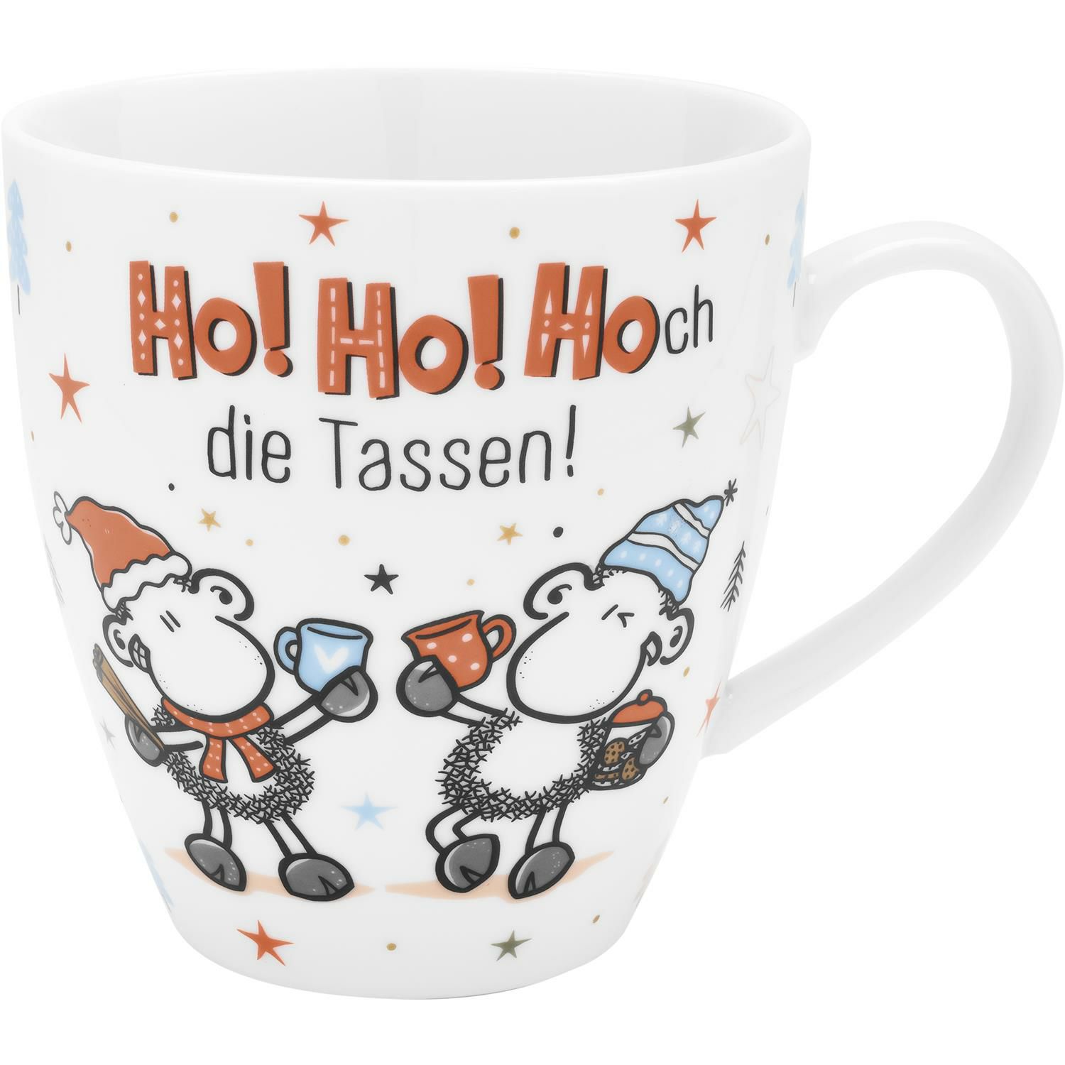 Wintertasse Ho! Ho! Hoch die Tassen!