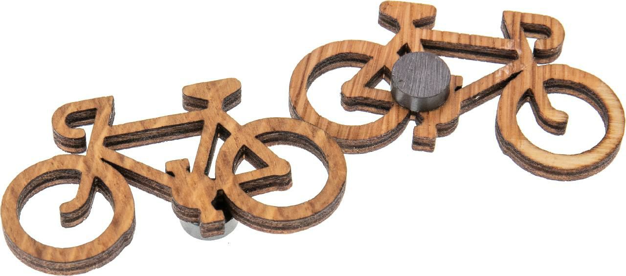 Holz-Magnet Fahrrad 