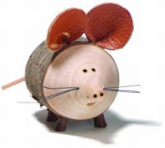 Speedy-Maus aus Astholz