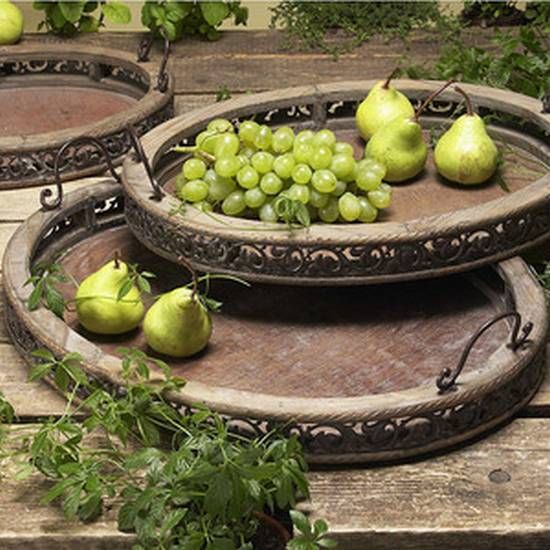 Holztablett Tara  49 x 39 x 11 cm