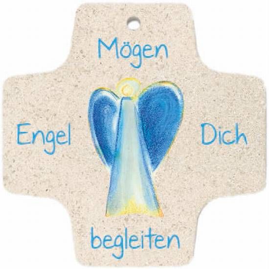 Steinkreuz Mögen Engel dich begleiten