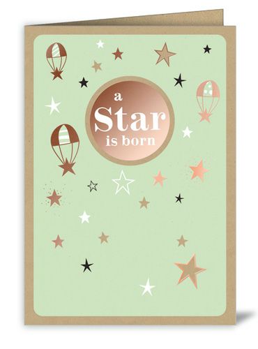 Doppelkarte a Star is born