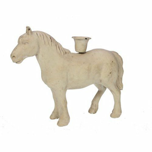 Kerzenhalter Pferd antik
