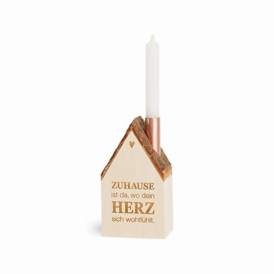 Kerzenhaus Zuhause ist da...