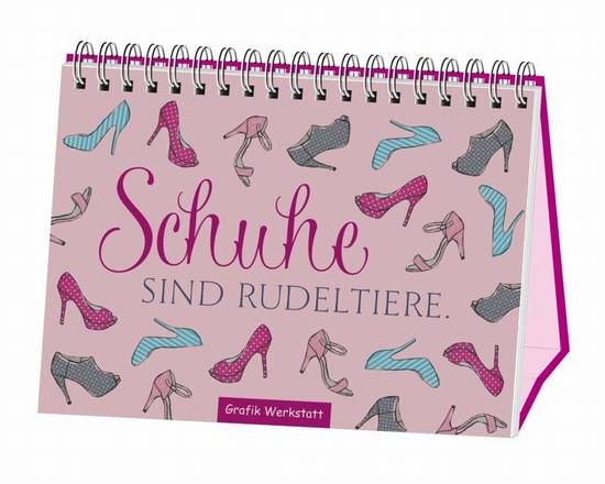 Spiralbuch Schuhe sind Rudeltiere