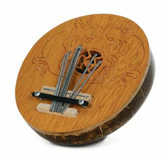 Kokosnuss Kalimba Geckos