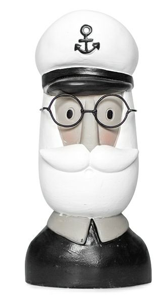 Kopf Kapitän schwarz 