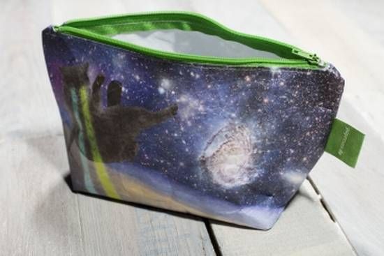 Kosmetiktasche - Laser Cats