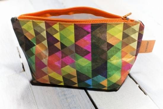 Kosmetiktasche Dreiecke