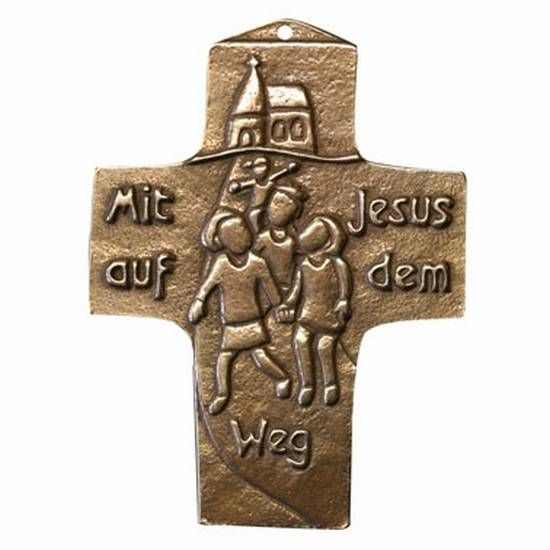 Kommunion Bronze-Kreuz
