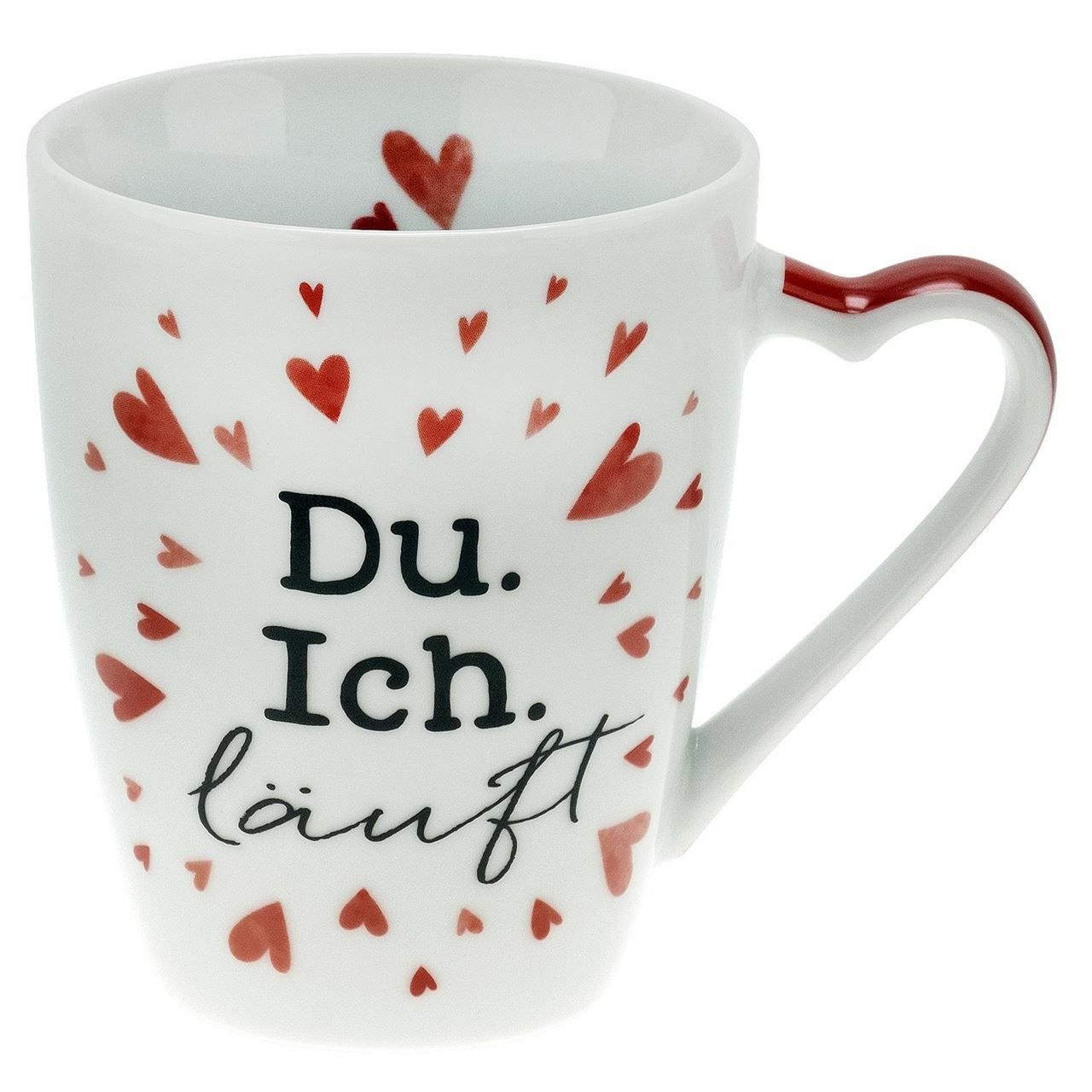 Liebestasse  DU. ICH. LÄUFT